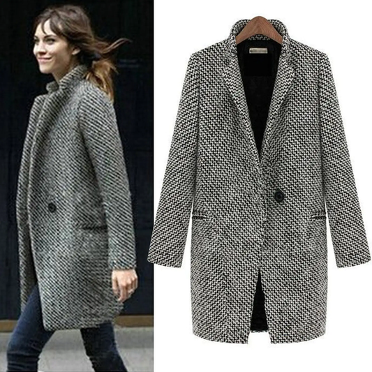 EVORA LONG WOOL COAT