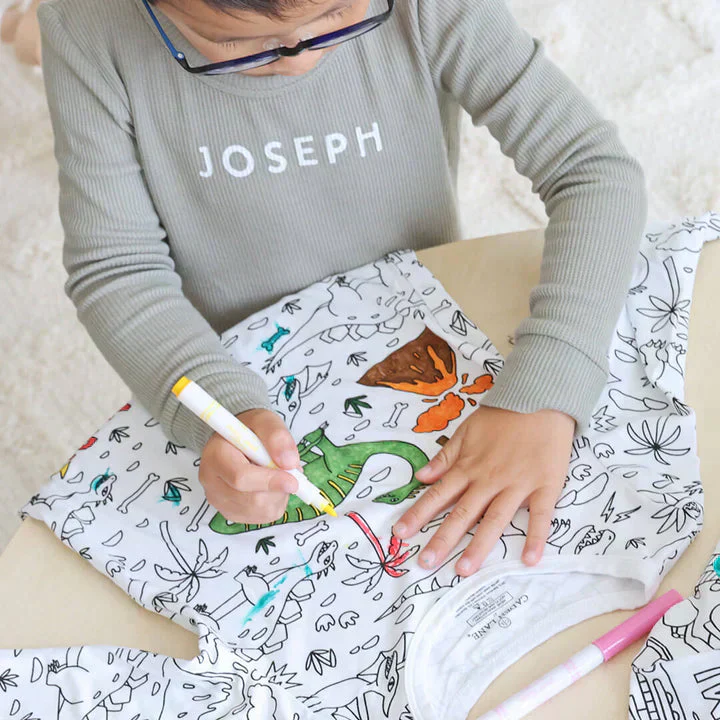 Design Your Own Pajamas | Zelf inkleuren voor een uniek en persoonlijk ontwerp